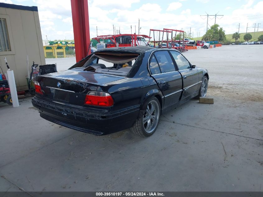 WBAGF8322WDL56988 | 1998 BMW 740IA