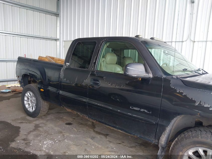 2002 GMC Sierra 1500 Denali VIN: 2GTFK69U521356206 Lot: 39510202