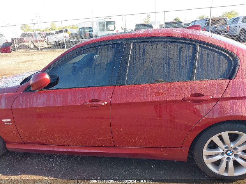 2011 BMW 335I xDrive VIN: WBAPL5C50BA919484 Lot: 39510205