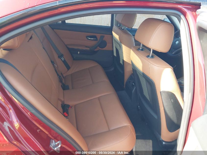 2011 BMW 335I xDrive VIN: WBAPL5C50BA919484 Lot: 39510205