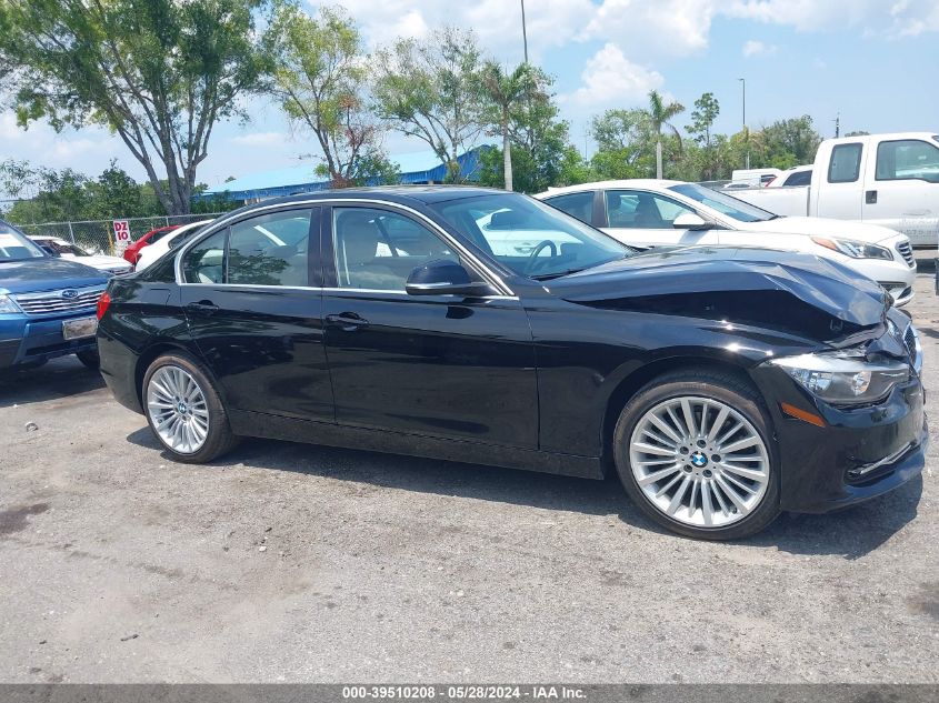 2015 BMW 328 I VIN: WBA3A5G54FNS91720 Lot: 39510208