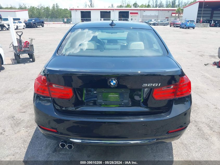 2015 BMW 328 I VIN: WBA3A5G54FNS91720 Lot: 39510208