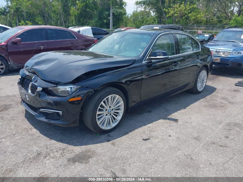 2015 BMW 328 I VIN: WBA3A5G54FNS91720 Lot: 39510208