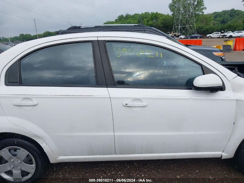 2009 Chevrolet Aveo Lt VIN: KL1TD56E49B610333 Lot: 39510211