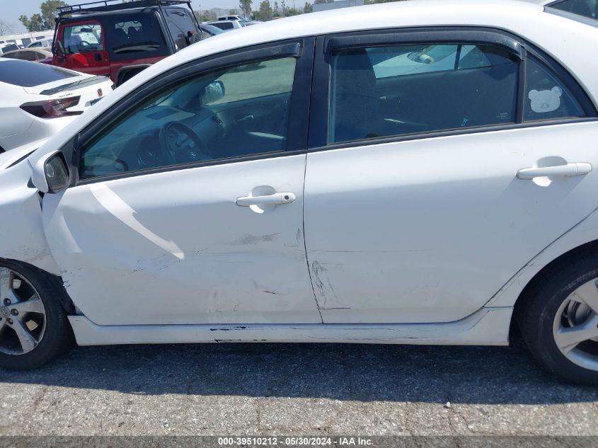 2011 Toyota Corolla S VIN: 2T1BU4EEXBC609386 Lot: 39510212