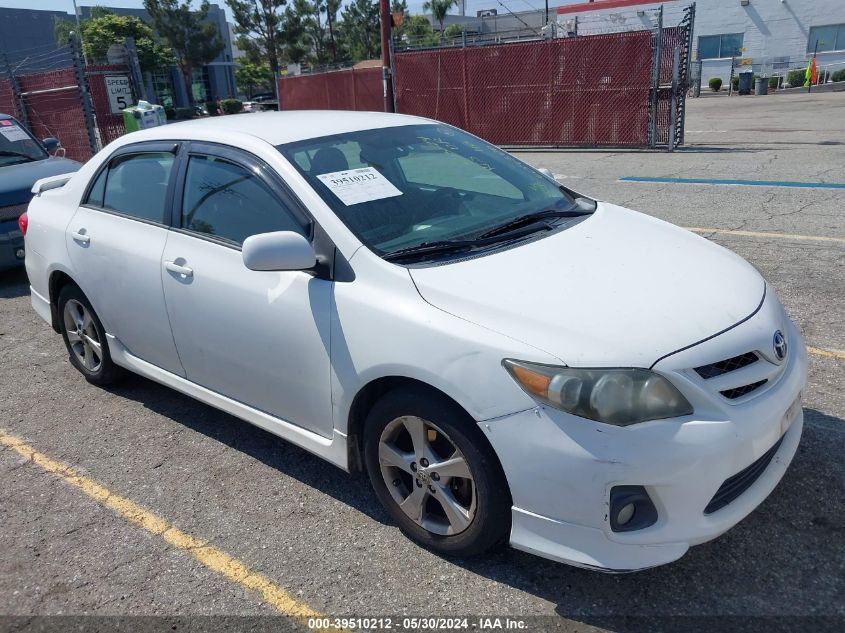 2011 Toyota Corolla S VIN: 2T1BU4EEXBC609386 Lot: 39510212