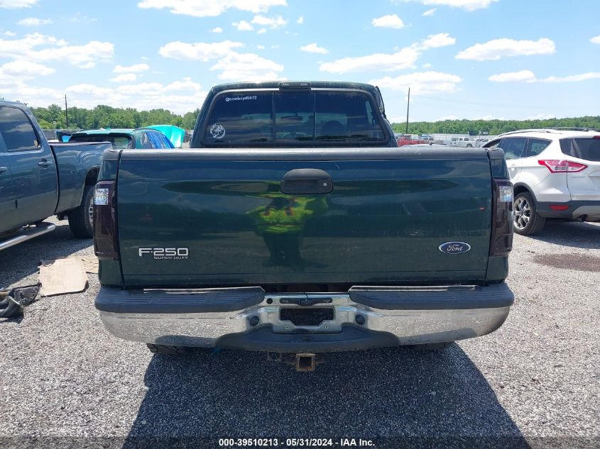 2001 Ford F-250 Lariat/Xl/Xlt VIN: 1FTNW20F61ED08671 Lot: 39510213