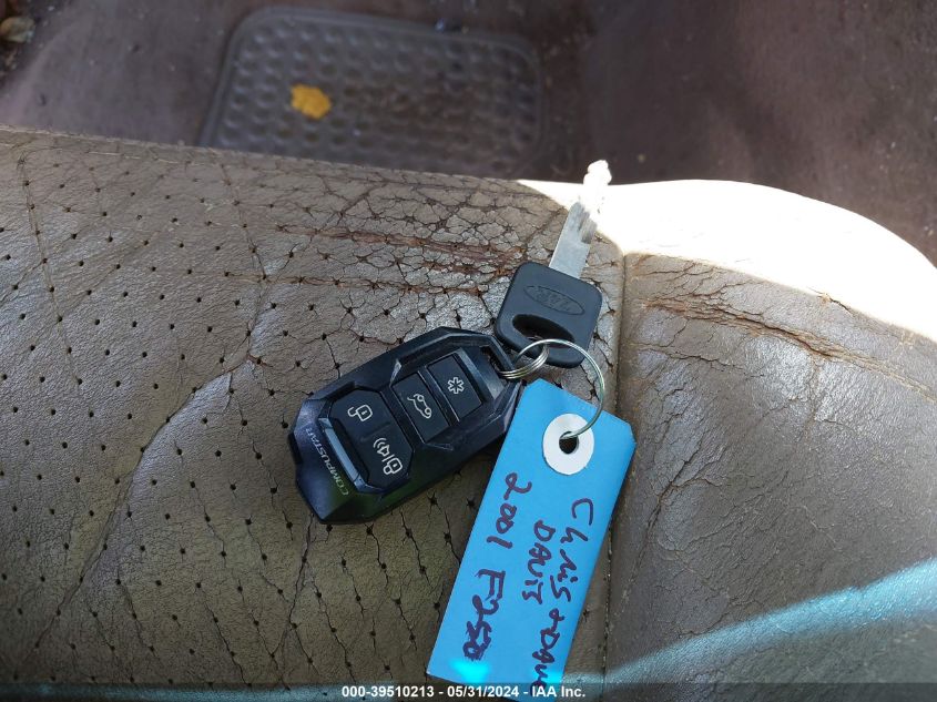 2001 Ford F-250 Lariat/Xl/Xlt VIN: 1FTNW20F61ED08671 Lot: 39510213