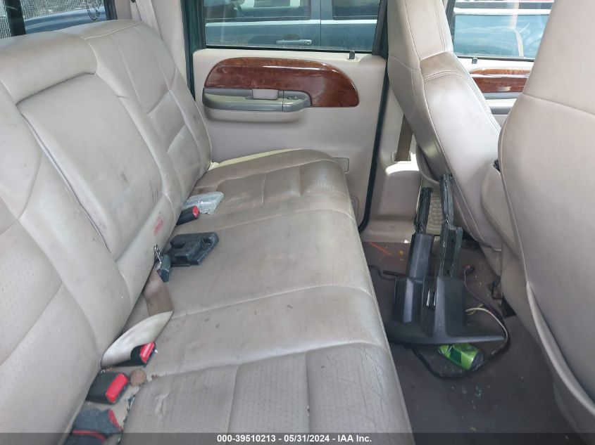 2001 Ford F-250 Lariat/Xl/Xlt VIN: 1FTNW20F61ED08671 Lot: 39510213