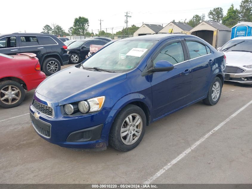 2014 Chevrolet Sonic Lt Auto VIN: 1G1JC5SH9E4194144 Lot: 39510220