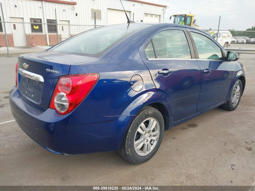 2014 Chevrolet Sonic Lt Auto VIN: 1G1JC5SH9E4194144 Lot: 39510220