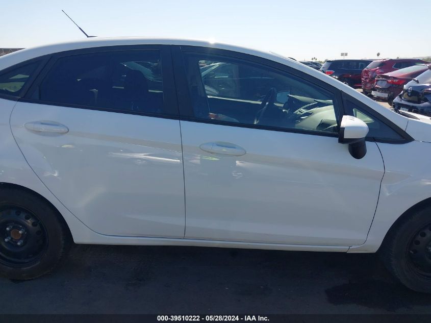 2019 Ford Fiesta S VIN: 3FADP4AJ3KM128900 Lot: 39510222