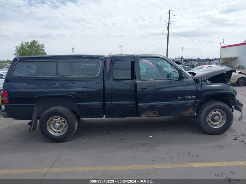 1998 Dodge Ram 1500 St VIN: 3B7HF13Y9WG196405 Lot: 39510229