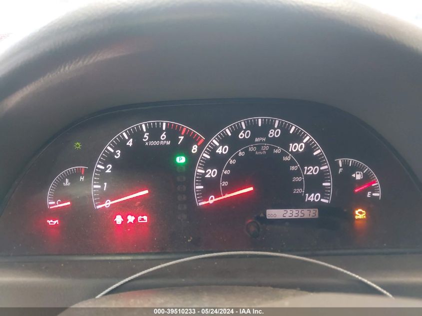 2005 Toyota Camry Le V6 VIN: 4T1BF30K55U083365 Lot: 39510233