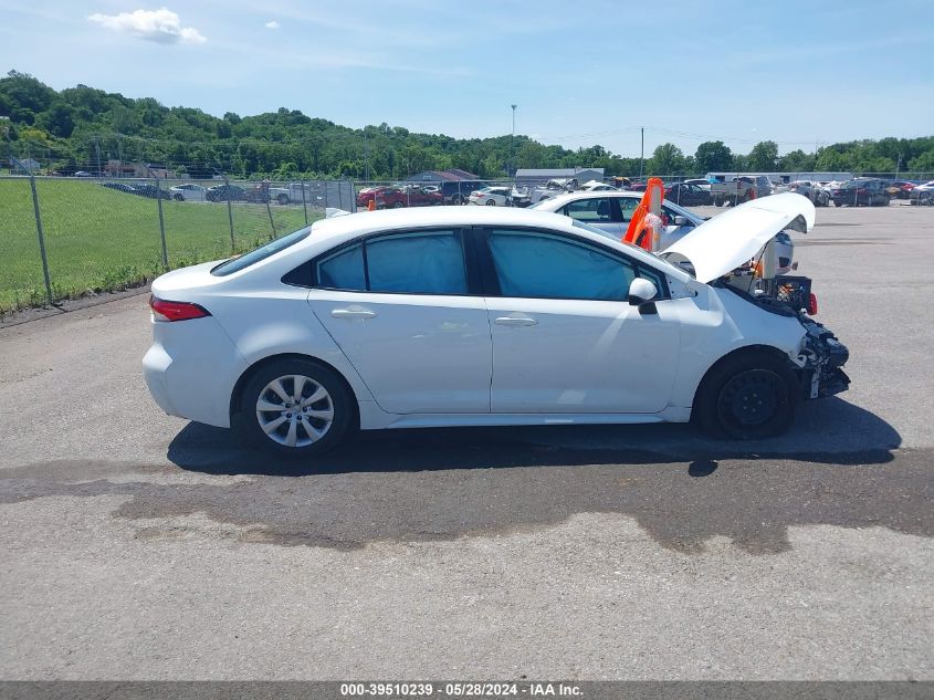 2021 Toyota Corolla Le VIN: 5YFEPMAE1MP267565 Lot: 39510239