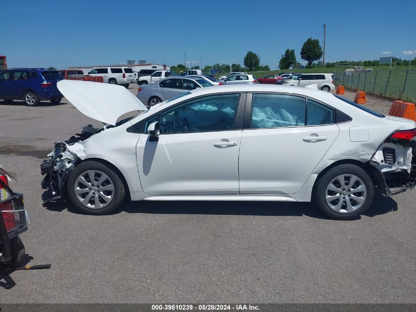 2021 Toyota Corolla Le VIN: 5YFEPMAE1MP267565 Lot: 39510239