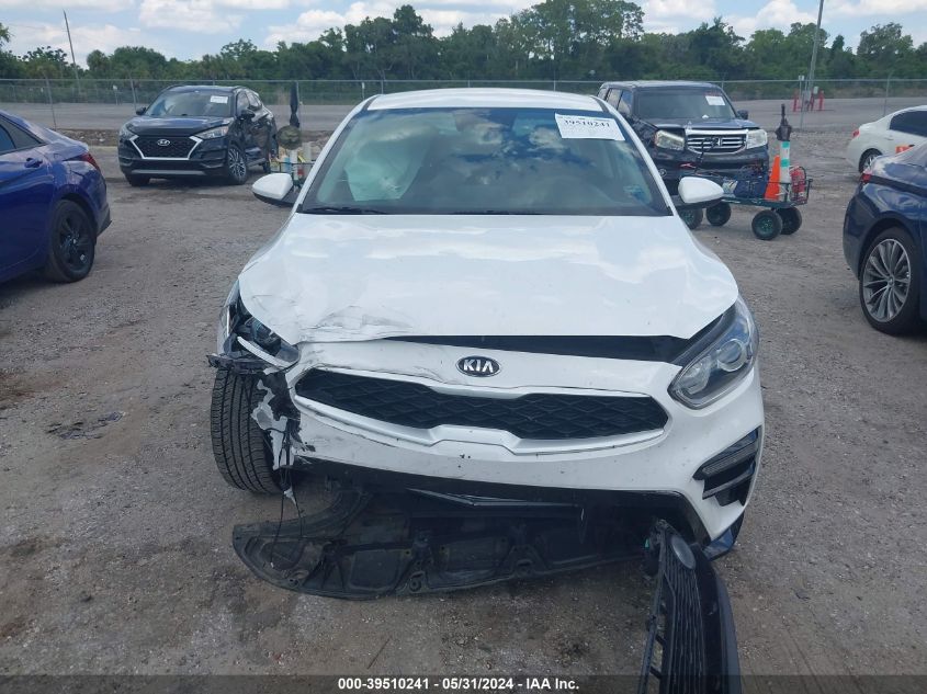 2021 Kia Forte Lxs VIN: 3KPF24AD6ME280758 Lot: 39510241