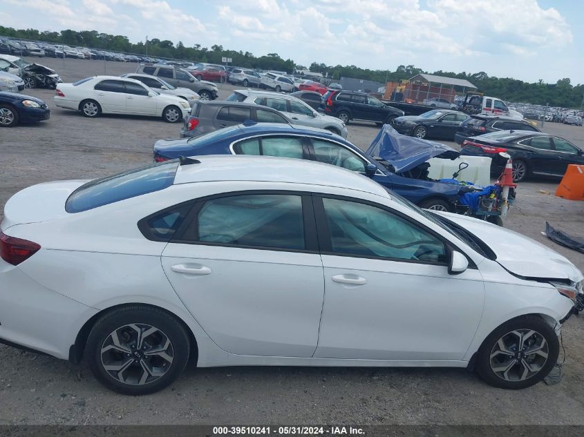 2021 Kia Forte Lxs VIN: 3KPF24AD6ME280758 Lot: 39510241