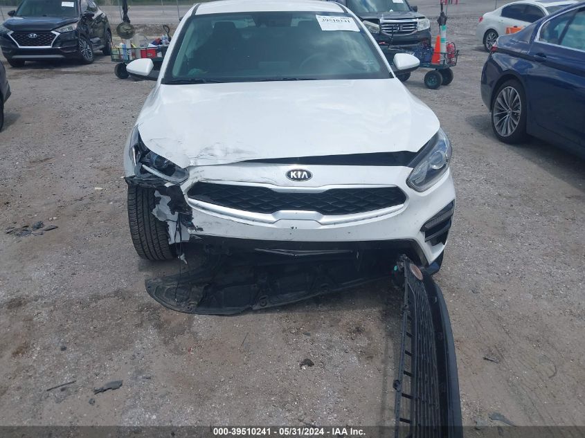 2021 Kia Forte Lxs VIN: 3KPF24AD6ME280758 Lot: 39510241