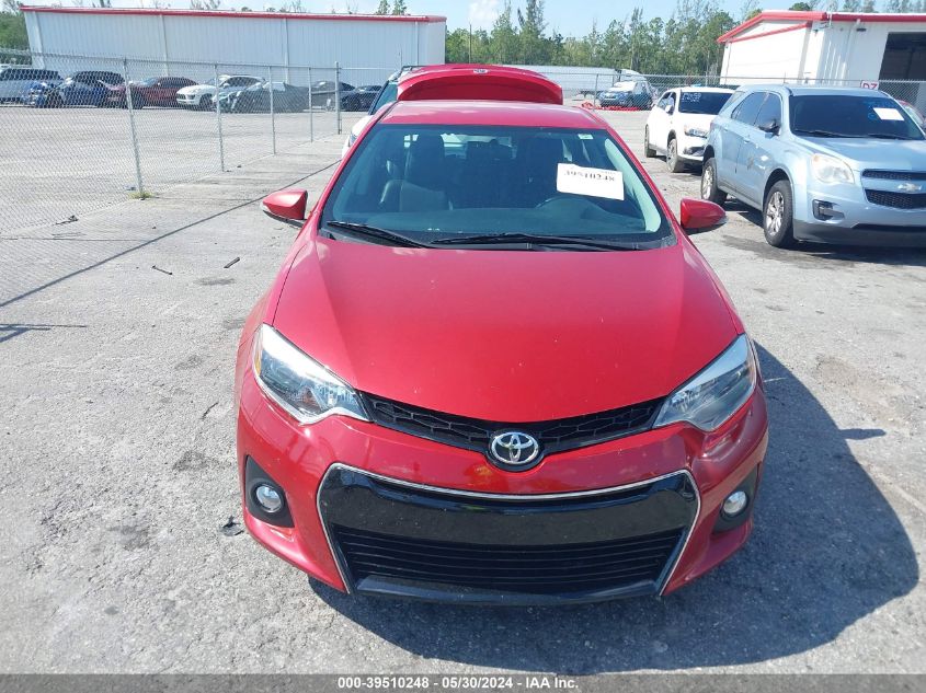 2016 Toyota Corolla S Plus VIN: 2T1BURHE4GC599809 Lot: 39510248