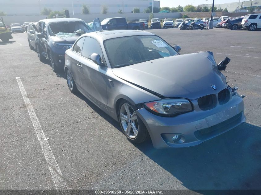 2012 BMW 128I VIN: WBAUP9C57CVL91659 Lot: 39510250