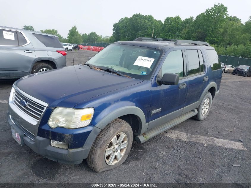 2006 Ford Explorer Xlt VIN: 1FMEU73E56UA60895 Lot: 39510269