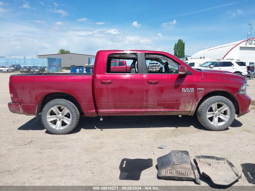 2015 Ram 1500 Sport VIN: 1C6RR7MT4FS509846 Lot: 39510271