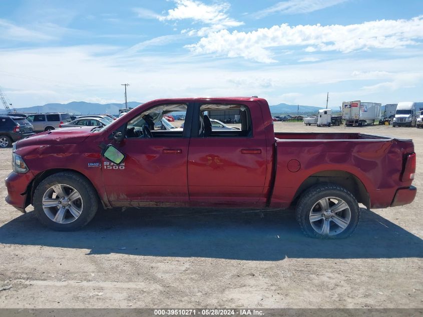 2015 Ram 1500 Sport VIN: 1C6RR7MT4FS509846 Lot: 39510271