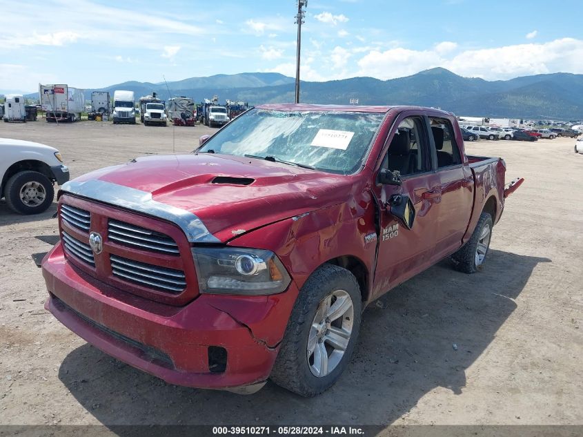 2015 Ram 1500 Sport VIN: 1C6RR7MT4FS509846 Lot: 39510271