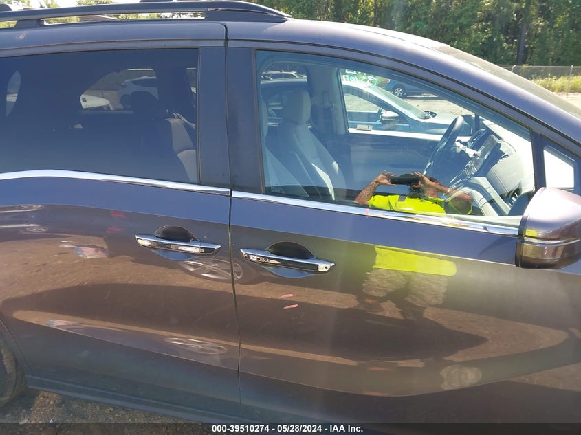 2019 Honda Odyssey Ex VIN: 5FNRL6H50KB127059 Lot: 39510274