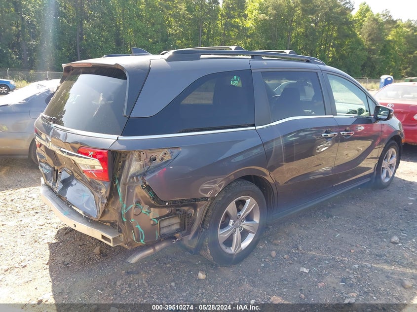 VIN 5FNRL6H50KB127059 2019 HONDA ODYSSEY EX