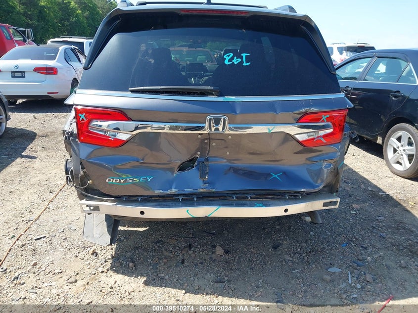 2019 Honda Odyssey Ex VIN: 5FNRL6H50KB127059 Lot: 39510274