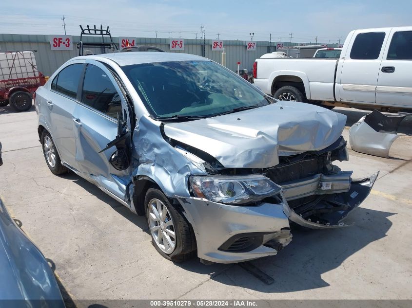 2018 Chevrolet Sonic Lt Auto VIN: 1G1JD5SH5J4124051 Lot: 39510279