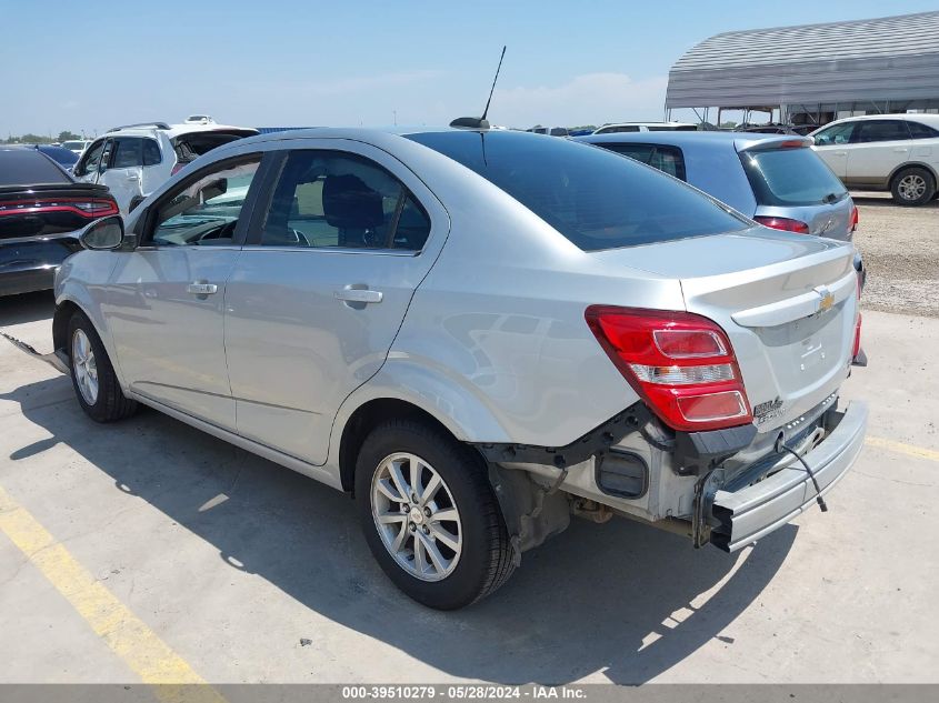 2018 Chevrolet Sonic Lt Auto VIN: 1G1JD5SH5J4124051 Lot: 39510279