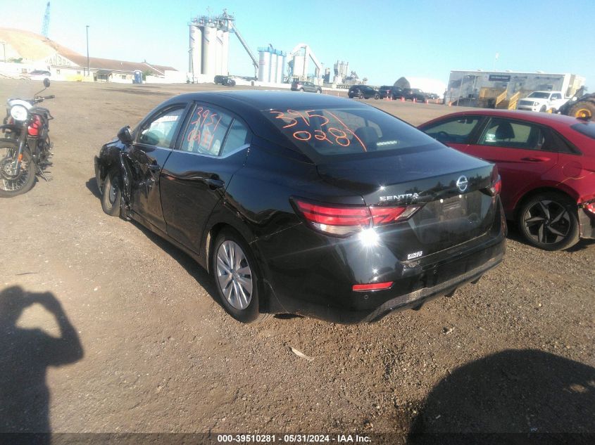 2021 Nissan Sentra S Xtronic Cvt VIN: 3N1AB8BV5MY232503 Lot: 39510281