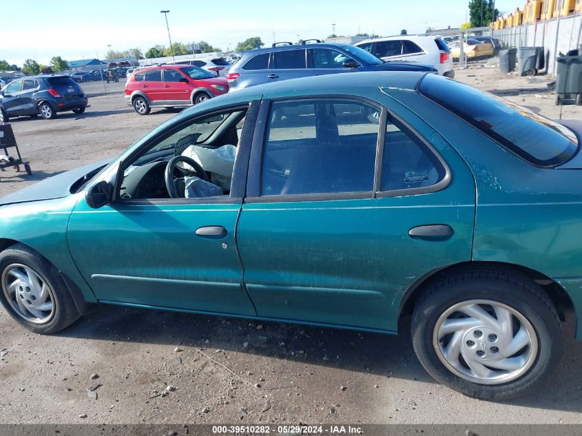 1997 Chevrolet Cavalier Ls VIN: 1G1JF524XV7287256 Lot: 39510282