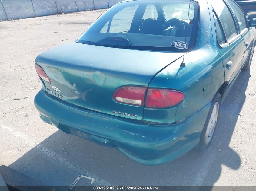 1997 Chevrolet Cavalier Ls VIN: 1G1JF524XV7287256 Lot: 39510282