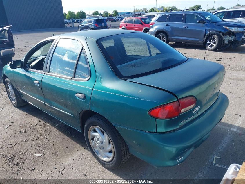 1997 Chevrolet Cavalier Ls VIN: 1G1JF524XV7287256 Lot: 39510282