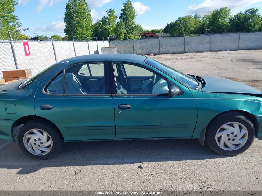 1997 Chevrolet Cavalier Ls VIN: 1G1JF524XV7287256 Lot: 39510282