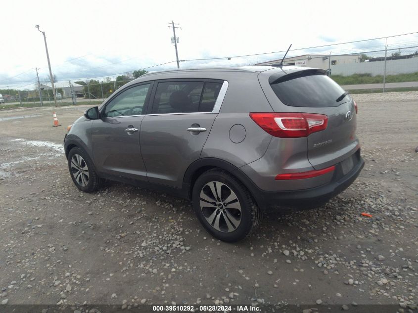 2012 Kia Sportage Ex VIN: KNDPC3A29C7341240 Lot: 39510292