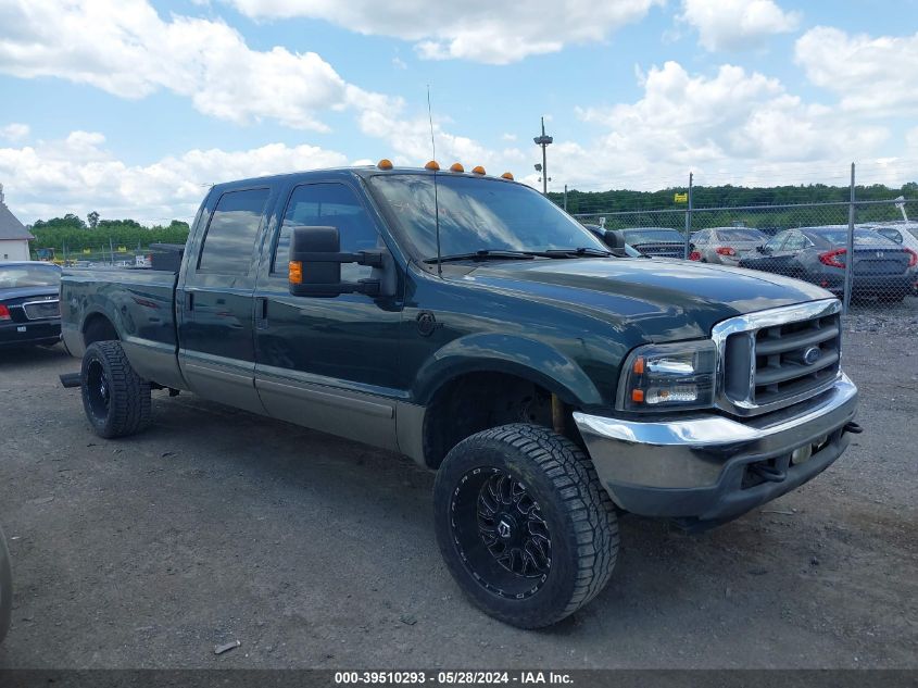 2002 Ford F-350 Srw Super Duty VIN: 3FTSW31F92MA07380 Lot: 39510293