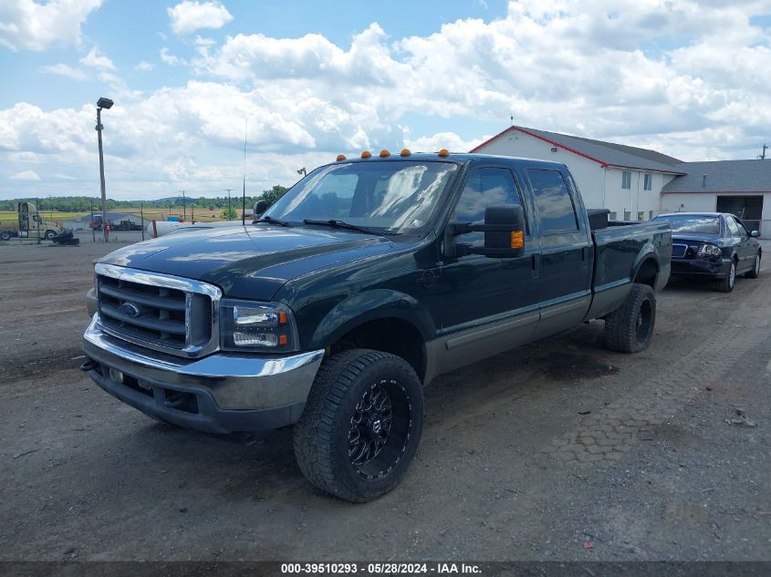 2002 Ford F-350 Srw Super Duty VIN: 3FTSW31F92MA07380 Lot: 39510293