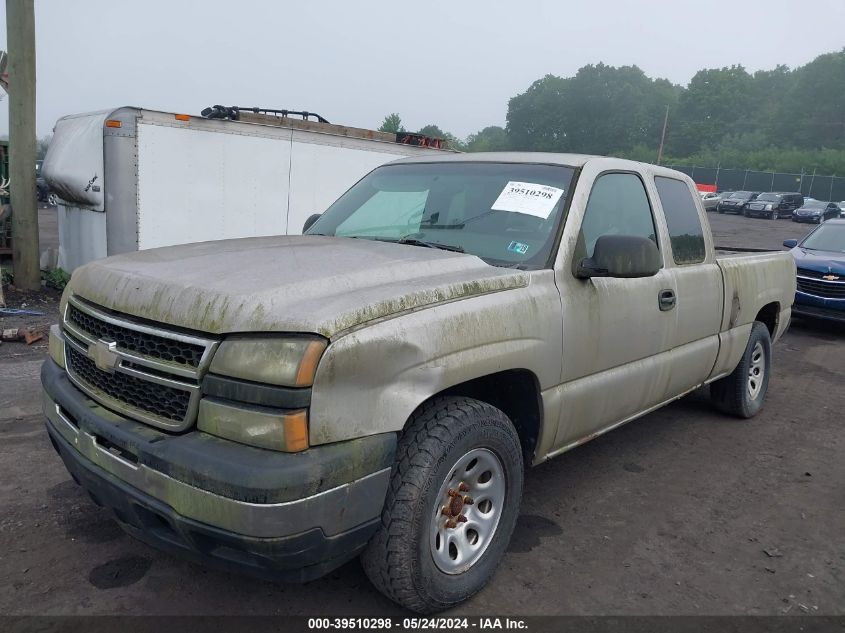 1GCEK19V66Z144600 | 2006 CHEVROLET SILVERADO 1500