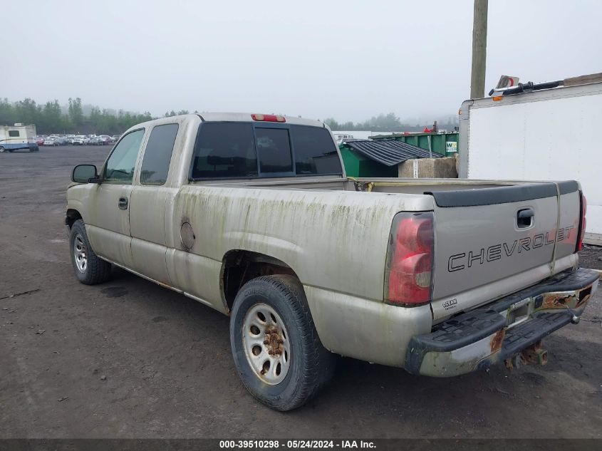 1GCEK19V66Z144600 | 2006 CHEVROLET SILVERADO 1500