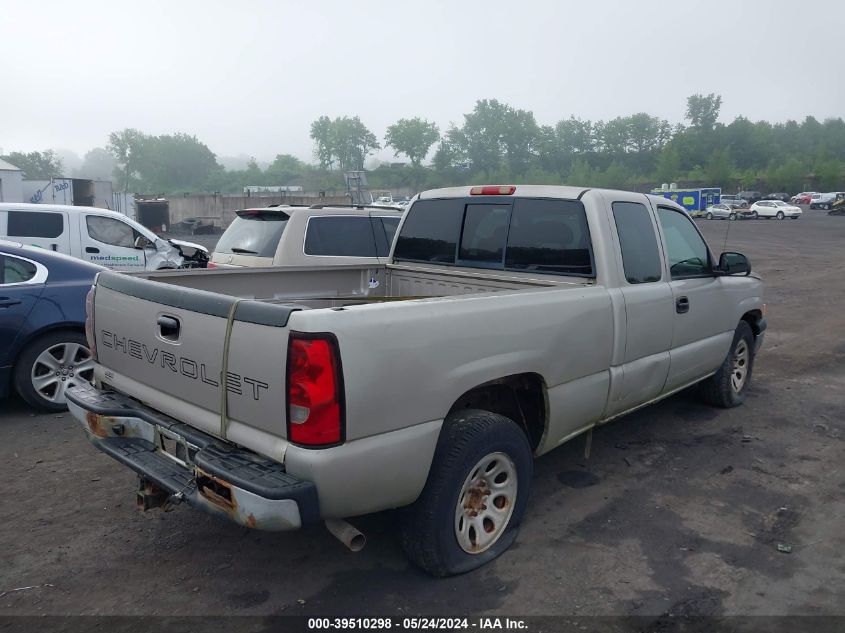 1GCEK19V66Z144600 | 2006 CHEVROLET SILVERADO 1500