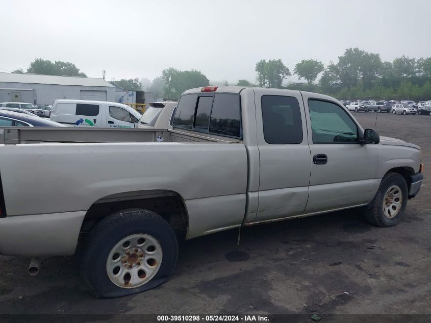 1GCEK19V66Z144600 | 2006 CHEVROLET SILVERADO 1500