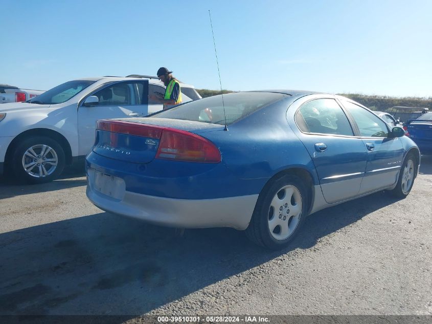 2000 Dodge Intrepid R/T VIN: 2B3HD76V8YH396478 Lot: 39510301