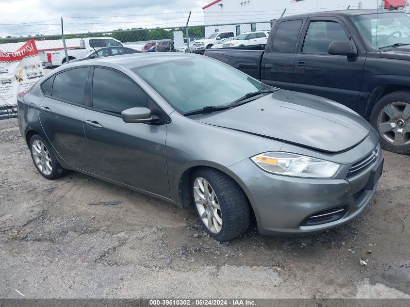 2013 Dodge Dart Sxt/Rallye VIN: 1C3CDFBH1DD133473 Lot: 39510302