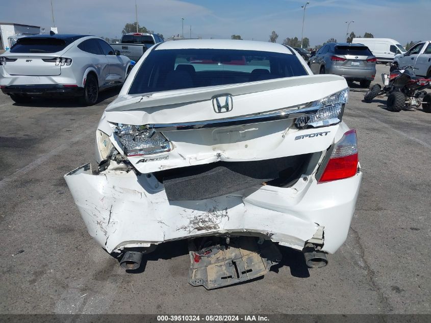 2013 Honda Accord Sport VIN: 1HGCR2F54DA105787 Lot: 39510324