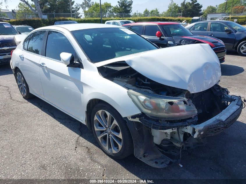 2013 Honda Accord Sport VIN: 1HGCR2F54DA105787 Lot: 39510324